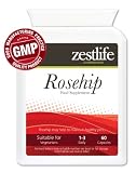 ROSEHIP 2000mg (SPECIAL OFFER) High in Vitamin C,contains vitamins A, B and D, antioxidant flavanoids and essential fatty acid. Anti-inflamatory properties to help in osteoarthritis and rheumatoid arthritis. Contains carotenoid, plant sterols and may pre
