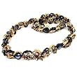 HinsonGayle Artisan Collection "Zara" Designer Chocolate Keshi Cultured Pearl Rope Necklace
