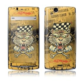 MusicSkins  Xperia arc �p�t���ی�t�B����  Ed Hardy - Race Tiger  Xperia arc  MSXPARC043