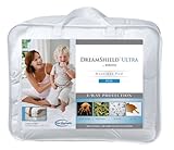 Homedics DSH-UPadF DreamSheild Pillow Top Mattress Pad, Full Size, White