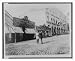 Historic Print (L): [Frank Carpenter talking to a police officer(?) on a street in a ...