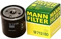 MANN FILTER Schmier&ouml;lfilter W 712/80
