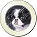 JAPANESE CHIN DOG Tax Disc Holder