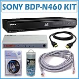 Sony BDP-N460 Network 1080p Blu-Ray Disc Player w/ DVD Upscaling + Accessory Kit