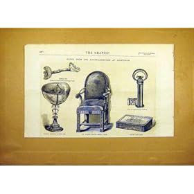 RELICS LOAN EXHIBITION EDINBURGH CASTLE KEY CUP 1871