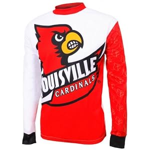 Louisville Cardinals Long Sleeve Mountain Bike Jersey