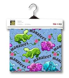 CUTE Manatee Fabric 2yds 54 in Wide 100% COTTON Sewing Material For Quilt Apparel or Projects 100% COTTON Sewing Material For Quilt Apparel or Projects- Top Rated Quality 22% more FABRIC than 44 in width