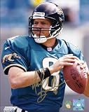 Mark Brunell Autographed Jacksonville Jaguars 8x10 action Photo