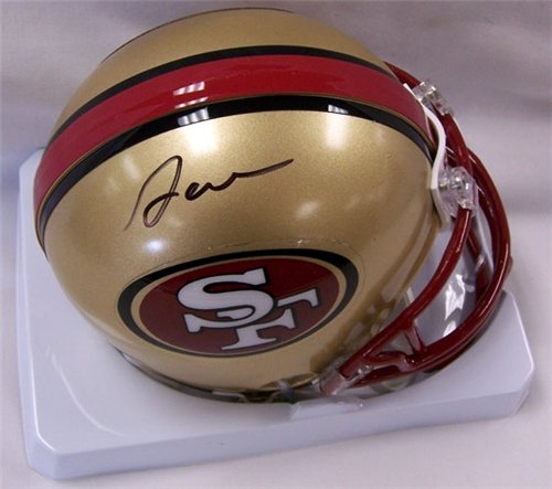 Frank Gore Autographed/Hand Signed San Francisco 49ers Mini Helmet