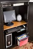 Computer Armoire in Spice Wood/Ebony - South Shore Furniture - 7378705