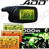 2 Way Motorcycle Bike Alarm Pager/remote Engine Start/ Universal / Fits Suzuki, Honda, Yamaha, Kawasaki, Ducati, Harley Davidson Motorcycles