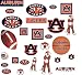 RoomMates RMK1221SCS University of Auburn Peel & Stick Wall Decals image 2