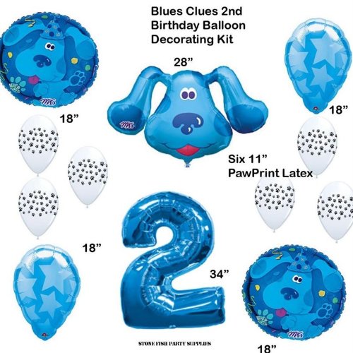 Blues Clues Second 2nd Decorations Supplies