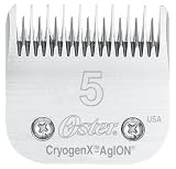 Oster CryogenX Professional Animal Clipper Blade, Size # 5 Skip Tooth