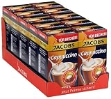 Jacobs Cappuccino Kaffee Becherportionen, 10er Pack (10 x 180 g)