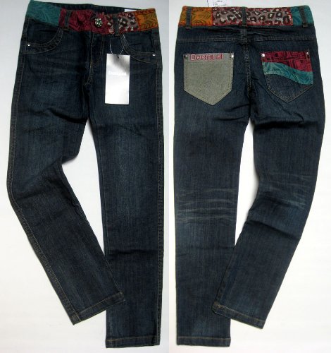 DESIGUAL Jeans Röhrenjeans Sheera Azul Niza