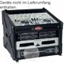 SKB DJ Station: Roto-Mold Shell, 10U Slant Top Rack, 6U Front Rack, Wood Reinforced, Soft Nylon Cover