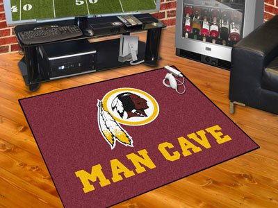 Washington Redskins Man Cave All-Star Rug 34"x45" - FAN-14385
