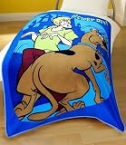 SCOOBY DOO PRINTED FLEECE BLANKET THROW OFFICIAL LICENSED PRODUCT NEW TO AMAZON