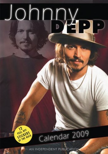 輸入 ジョニー・デップ 2009年カレンダー画像