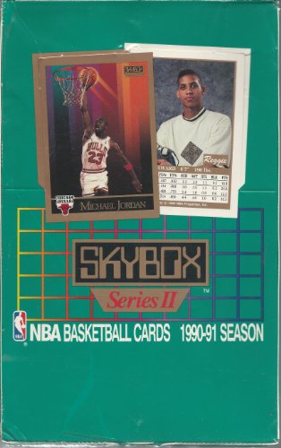 1990-91 Skybox Basketball Cards Series 2 Box