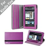 Acase(TM) Kindle Fire Premium Micro Fiber Leather Case with built in Stand for Kindle Fire Full Color 7.5 Multi touch Display, Wifi (Purple) 51eveNKWevL. SL160 Acase(TM) Kindle Fire Premium Micro Fiber Leather Case with built in Stand for Kindle Fire Full Color 7.5 Multi touch Display, Wifi (Purple)