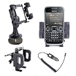 DURAGADGET In Car Adjustable Frame For Nokia E72 Phone + Nokia Cigarette Lighter Charger