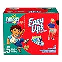 Pampers Easy Ups for Boys (Big Pack), Size 5, 60-Count Package