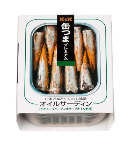 K&K 缶つまP オイルサーディン 105g