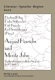 Produkt-Bild: August Hinrichs und Moritz Jahn: Ein literaturwissenschaftlicher Vergleich 1870-1970