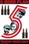 Art Poster, 5 Beer Plan - Vladimir Ilyich Lenin - 20x30