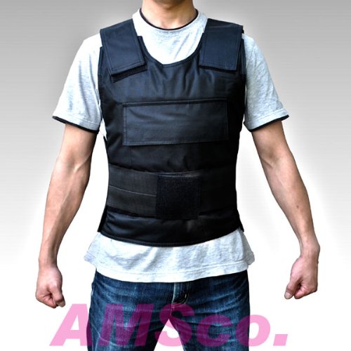 ナイフ、刃物、包丁の攻撃から身を守る防護服の防刃ベスト(ぼうはチョッキ、ぼうじんべすと)