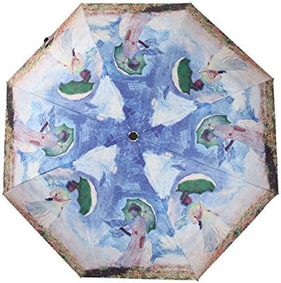 Design Fashion Camouflage leaves Printed Custom Auto Foldable Sun Rain Anti-UV Umbrella