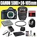 Canon EOS 5D Mark III 22.3 MP Full Frame CMOS with 1080p Full-HD Video Mode Digital SLR Camera w/ EF 24-105mm f/4 L IS USM Lens + LP-E6 Replacement Lithium Ion Battery + External Rapid Charger + 8GB Compact Flash Memory Card + 72mm UV Filter + Backpack + SDHC Card USB Reader + Memory Card Wallet + Deluxe Starter Kit Deluxe Accessory Kit