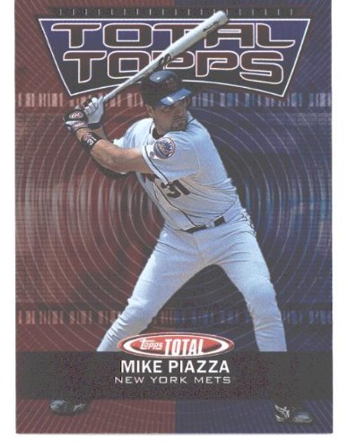 2003 Topps Total Topps #TT40 Mike Piazza - New York Mets (Baseball Cards)