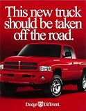 2000 DODGE RAM TRUCK Facts Features Sales Brochure Book