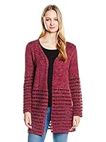 Peace & Love Chaqueta Punto (Vino)