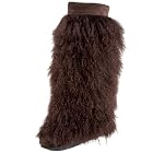 Manitobah Mukluks Women's Tall Numtijah Mongolian Lamb Slip On Boot