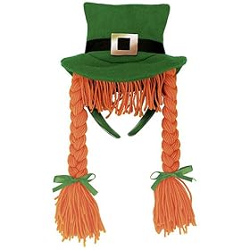 St. Patrick's Day Hat with Braids