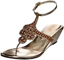 Unze L16752, Damen Pumps mit Keilabsatz