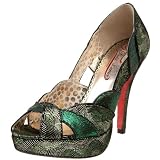 Poetic Licence Womens Vintage Revival Peep Toe Pump