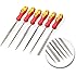 JawayTool 6pc Diamond Needle File Set Soft Grip Stone Tile Glass - Lifetime Warranty