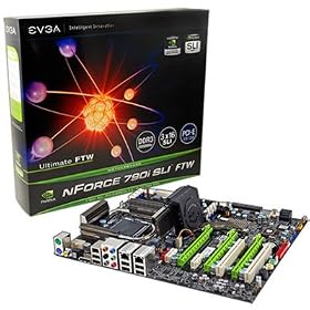 eVGA nForce 790i SLI FTW - Motherboard - ATX - nForce 790i SLI - LGA775 Socket - UDMA133, Serial ATA-300 (RAID) - 2 x Gigabit Ethernet - FireWire - HD Audio (8-channel)