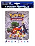 Pokemon Card Game Supplies 4-Pocket Portfolio Mini Lenticular Binder Diamond & Pear [Infernape, Torterra & Empoleon Cover]