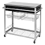 Tchibo K�chenrollwagen schwarz belastbar bis 100kg von Tchibo