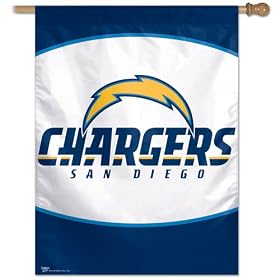 San Diego Chargers NFL Vertical Flag (27"x37")
