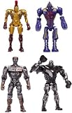 Real Steel Deluxe Feature 8" Figures Wave 1 Set Of 4