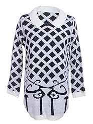 Sweater General Print Long Sleeves  Dress