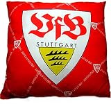 VfB Stuttgart Fanartikel Kissen Wappen Netz