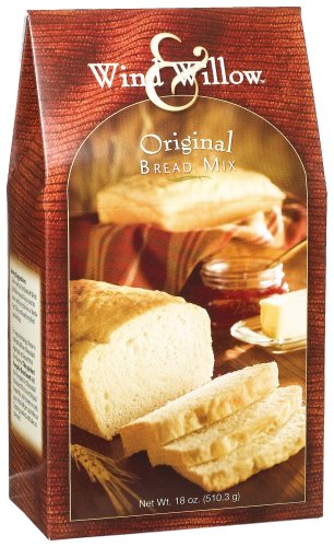 Wind & Willow Original Bread Mix, 18-Ounce Boxes (Pack of 4) by Wind & Willow